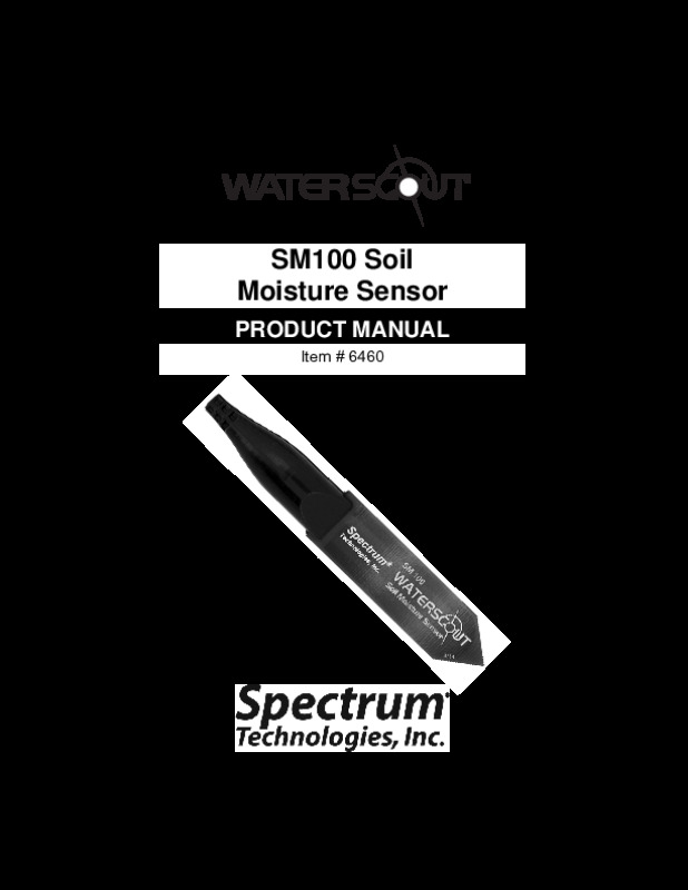 Color Sm100 SM-100 FDR Sensor - MMM Tech Support