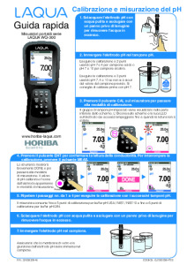 Laqua 300-Series pH Meter Quick Guide IT