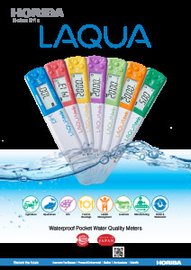 LaquaTwin Pocket Water Quality Meters Brochuse EN