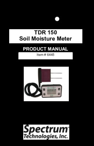 TDR 150 Manual EN