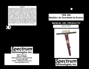 TDR 350 Direcciones ESP
