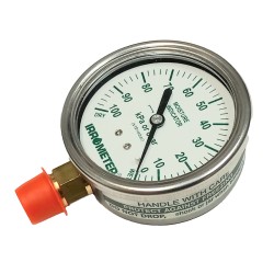 Irrometer pressure gauge