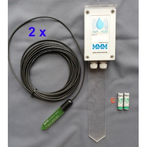 IoT4Vol -BT-SMT50 - Measurement of volumetric water content and soil temperature